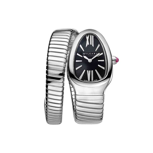 BVLGARI SERPENTI SILVER BLACK SERTIE