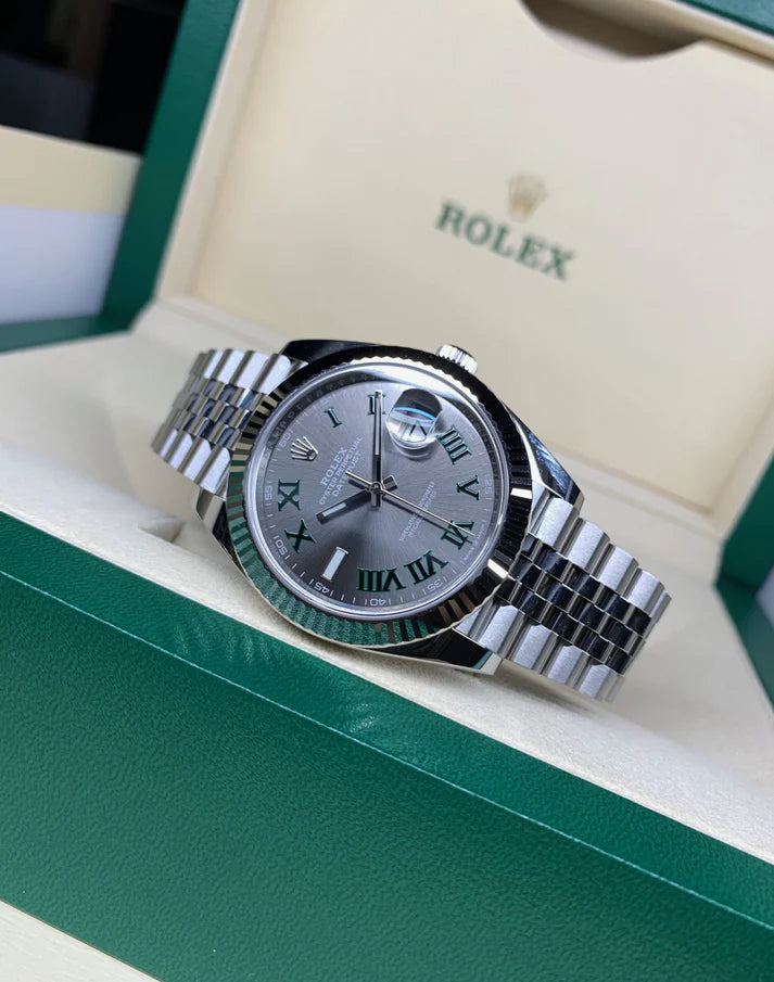 Datejust Wimbledon 41mm jubilé Pour Homme