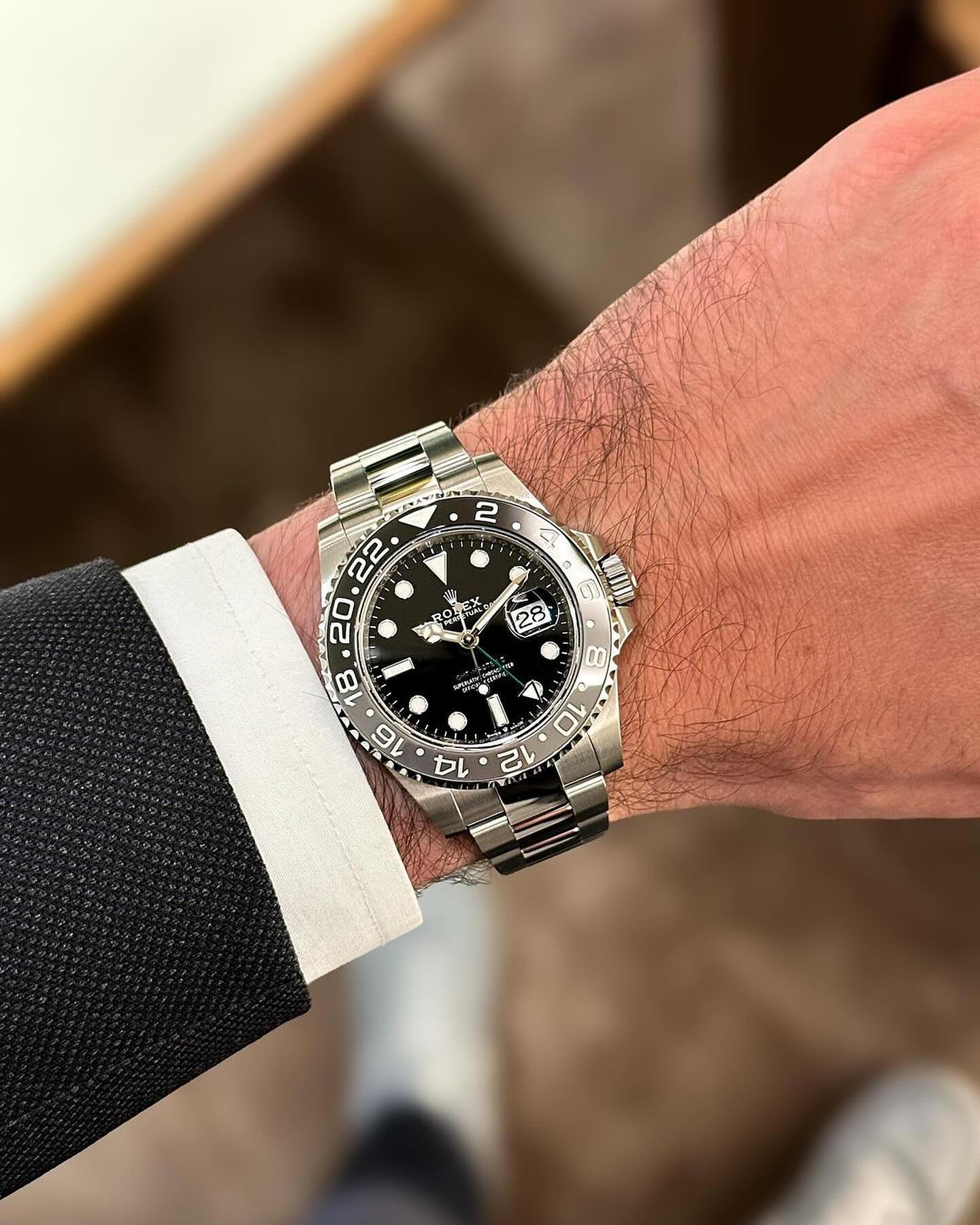 GMT MASTER II 126710GRNR BRUCE WAYNE - NEUVE 2024