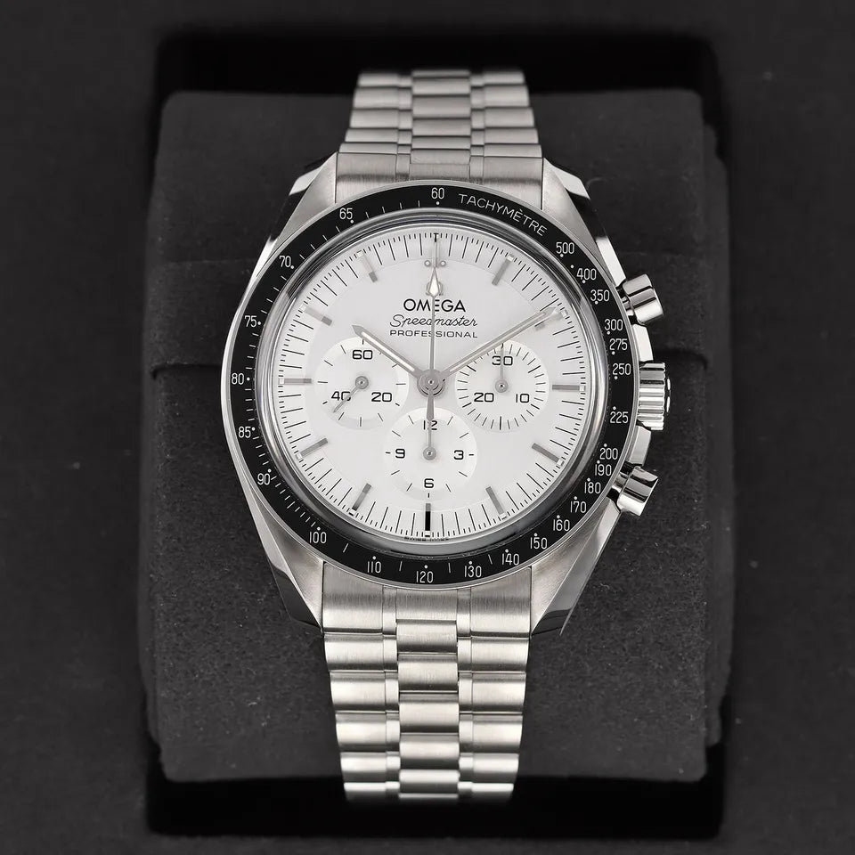 SPEEDMASTER CHRONOGRAPHE-FOND BLANC