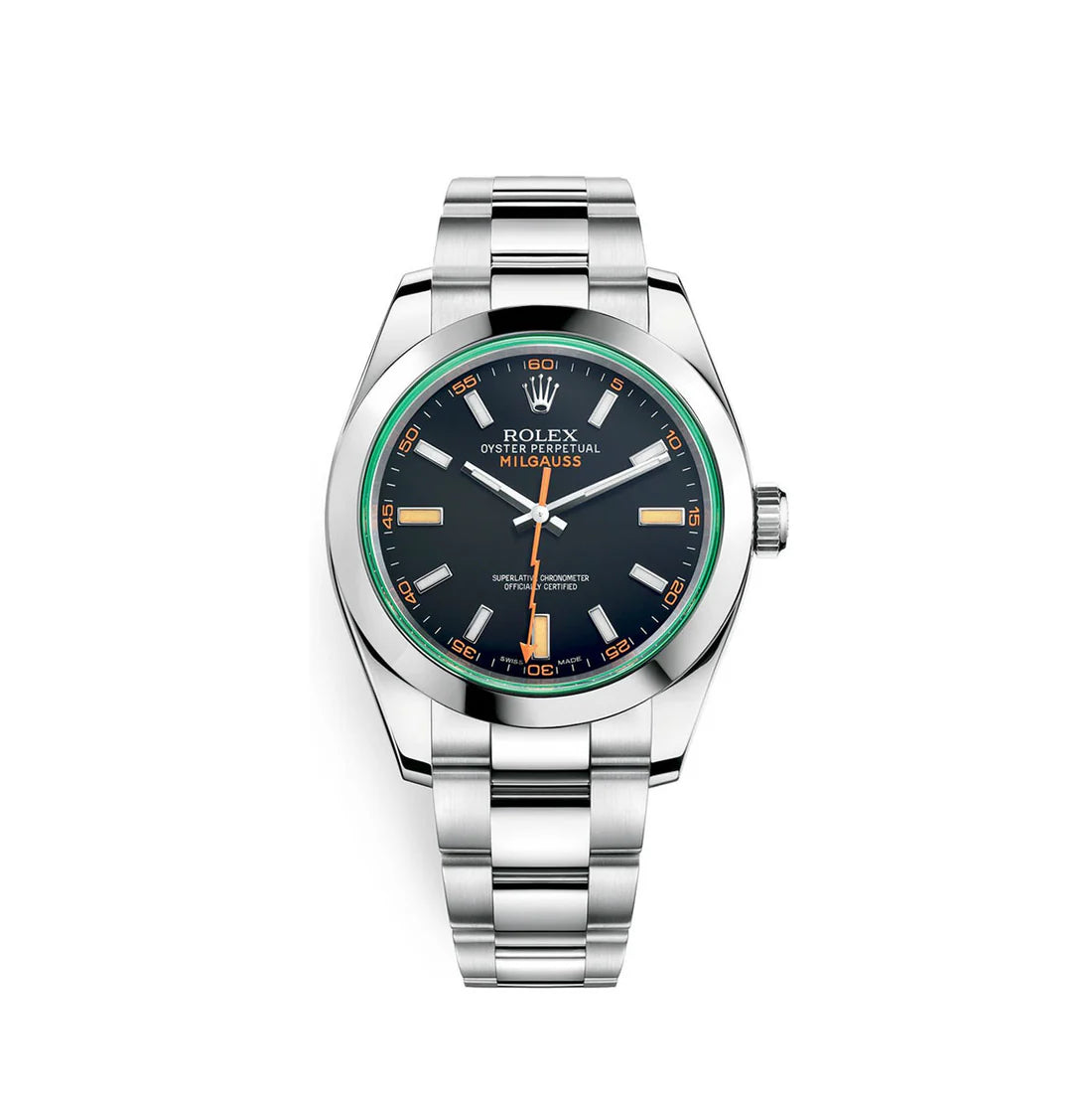 Milgauss Fond Noir Montre Homme