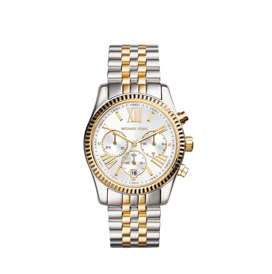 Montre MK Lexington Argentée et Dorée Pour Femme