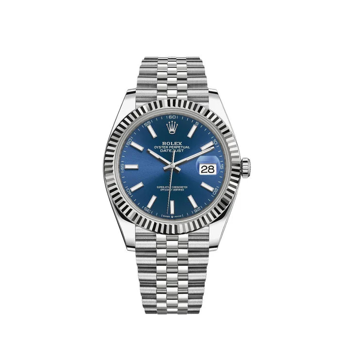 Datejust 41 Bleu jubilé Pour Homme