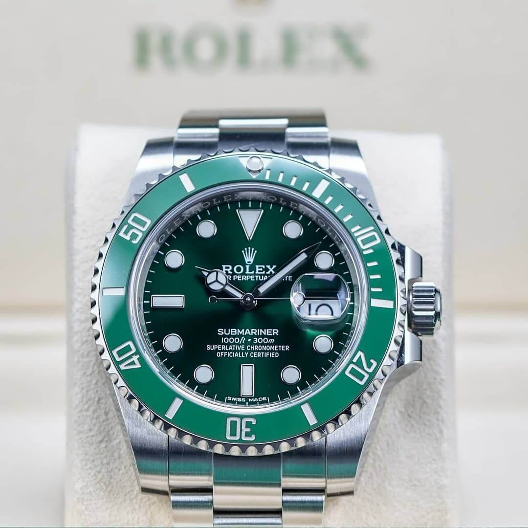 SUBMARINER VERT "HULK" 116610LV POUR HOMME