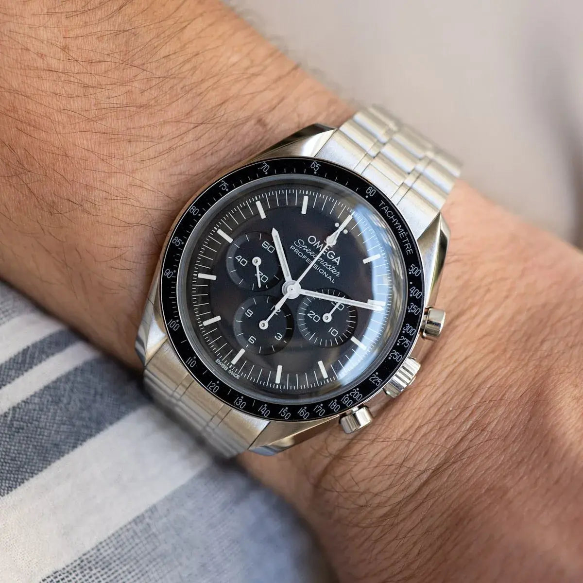 SPEEDMASTER CHRONOGRAPHE-FOND NOIR