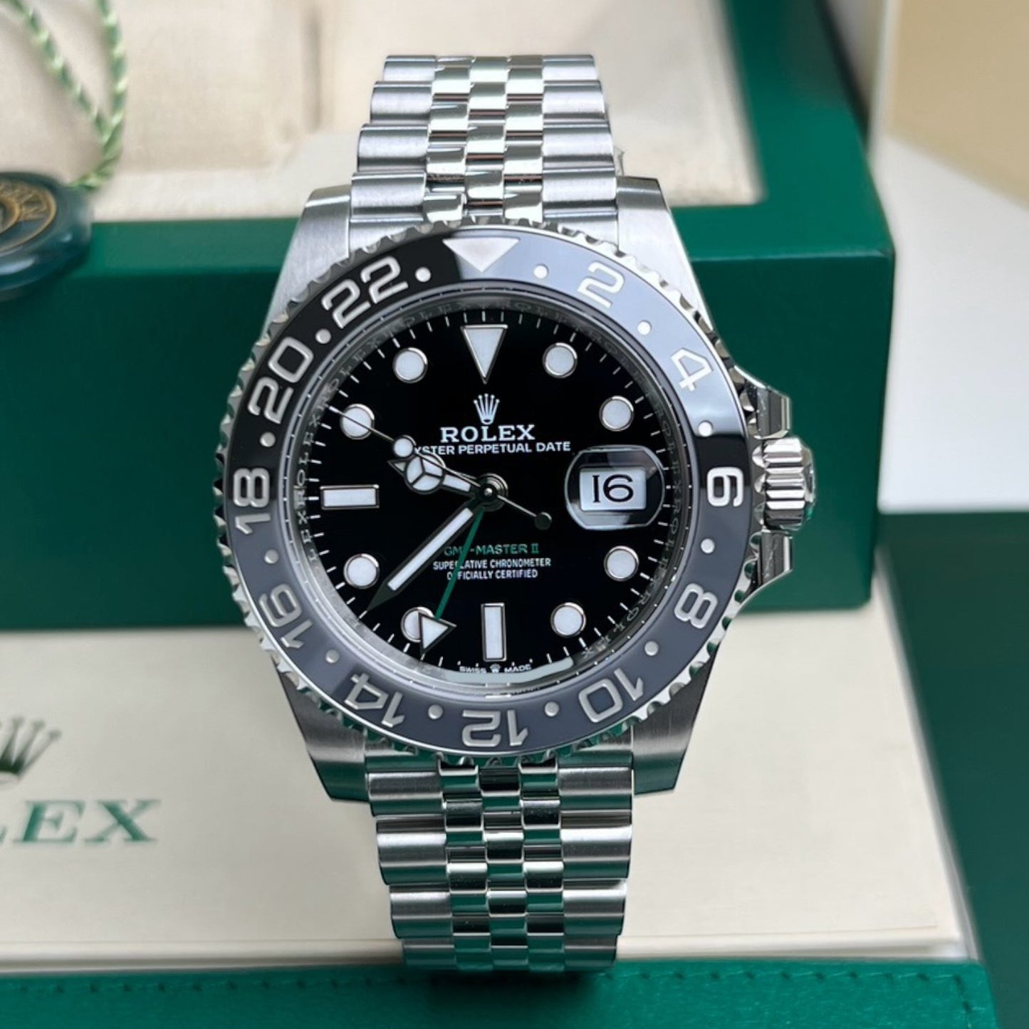 GMT MASTER II 126710GRNR JUBILÉE BRUCE WAYNE - NEUVE 2024