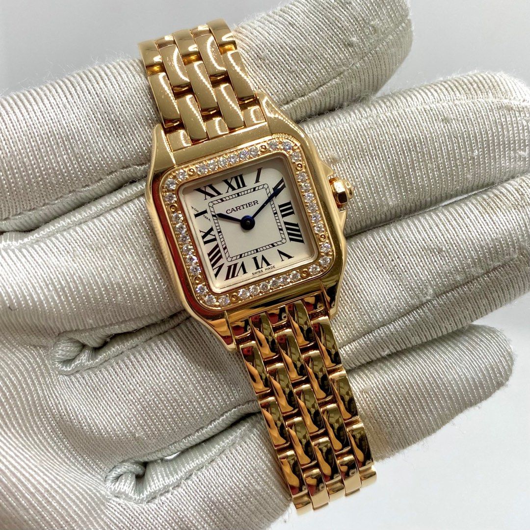 Montre Panthère Gold Pour Femmes