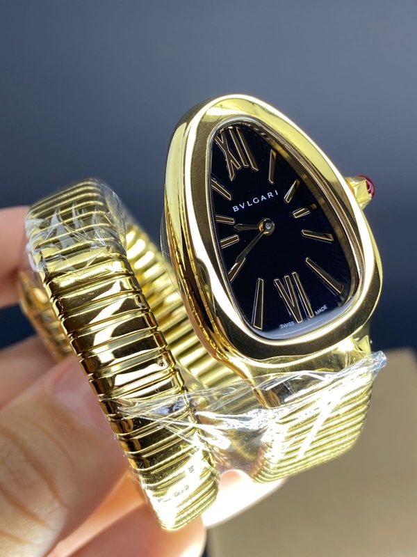 BVLGARI SERPENTI BLACK GOLD SERTIE