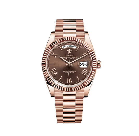 DayDate Chocolate Rose Gold 40 mm